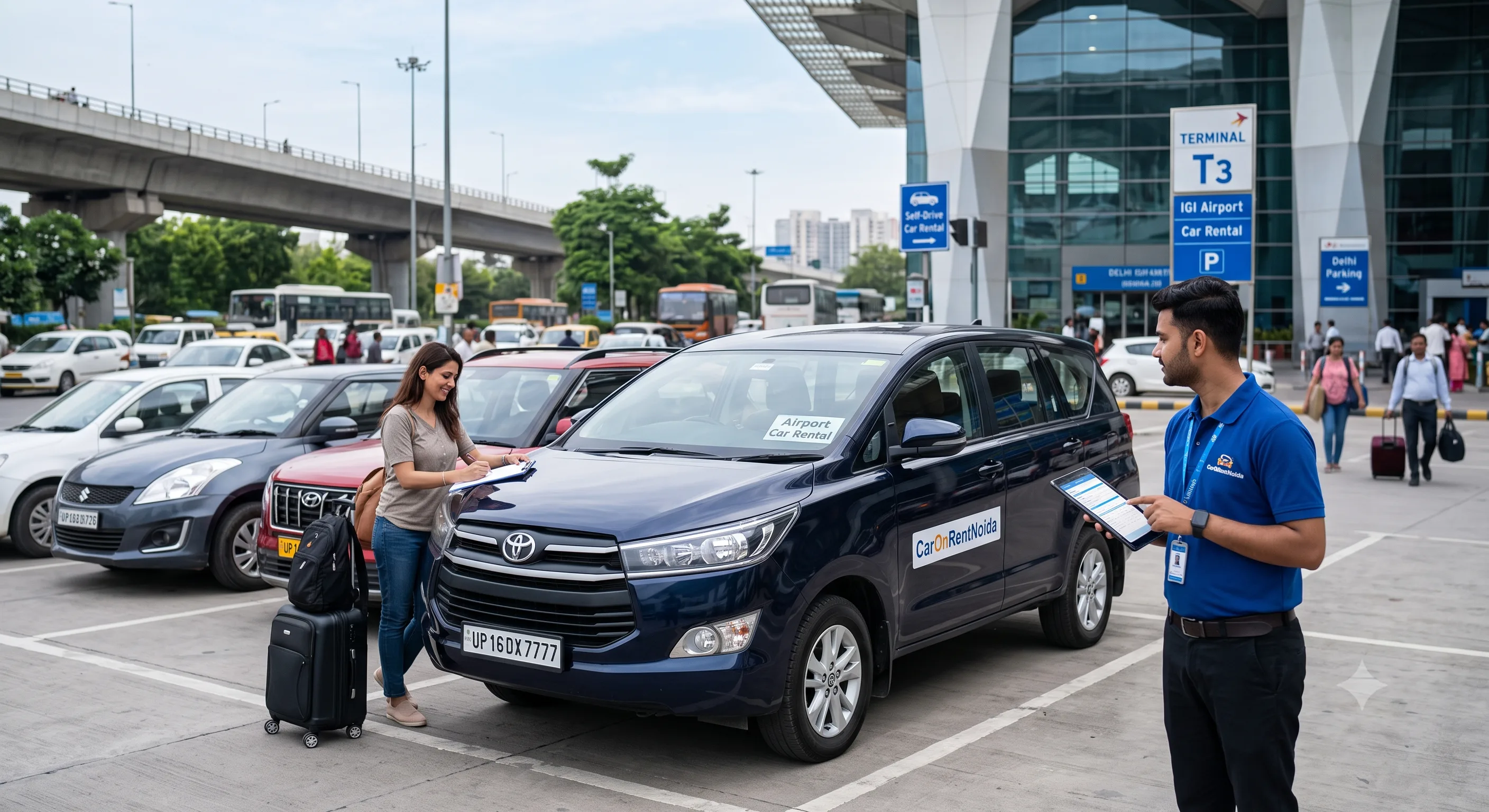 Airport Car Rental - Car Rental Service in Noida