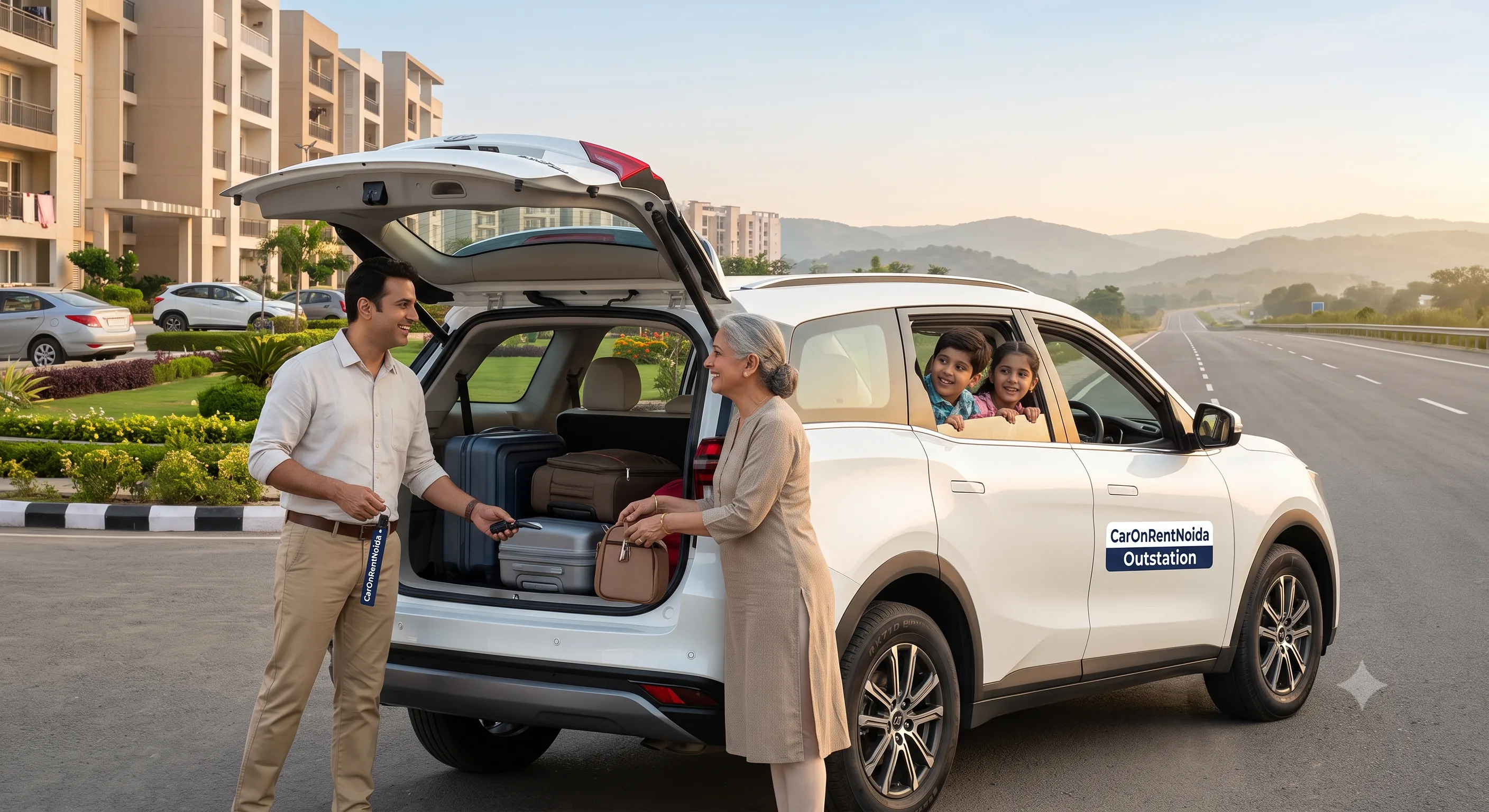 Outstation Car Rental - Car Rental Service in Noida